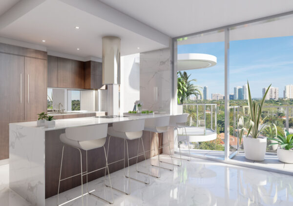 Ambienta Bay Harbor-Cocina-Venta en preconstruccion-VIP Miami Real Estate