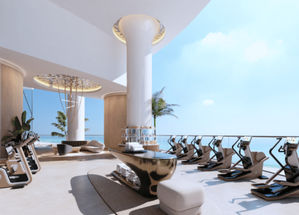 Bentley Residences-Deck-Gimnasio -Sunny Isles Beach-Jorge J Gomez-VIPMiamiRealEstate.MX
